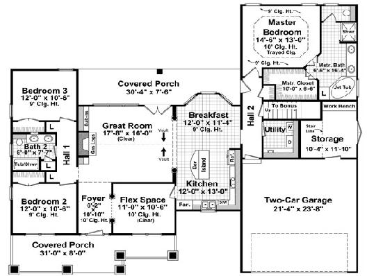 planos de casas unifamiliares modernas